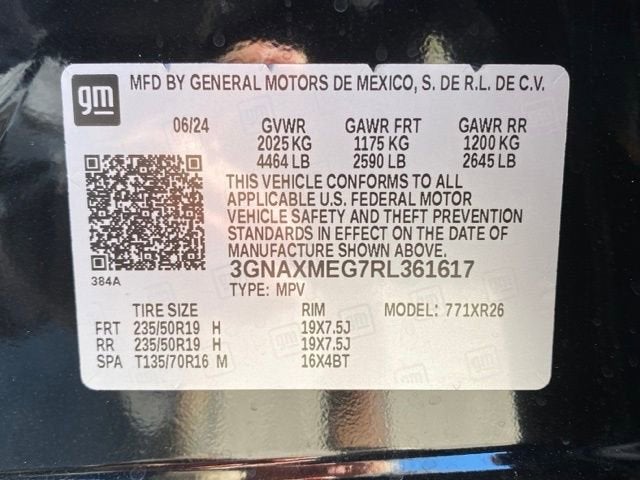 2024 Chevrolet Equinox RS