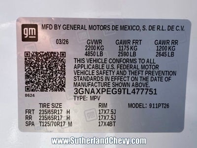 2026 Chevrolet Equinox LT