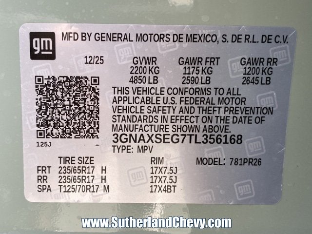 2026 Chevrolet Equinox ACTIV