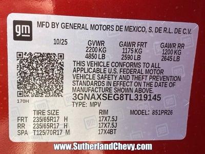 2026 Chevrolet Equinox ACTIV