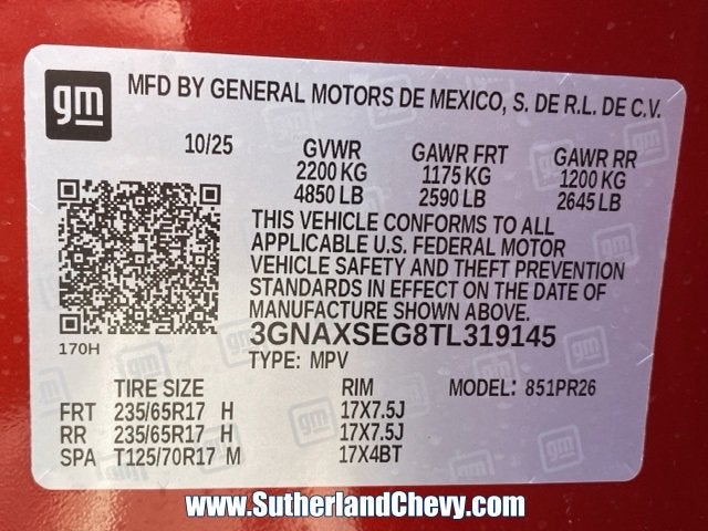 2026 Chevrolet Equinox ACTIV