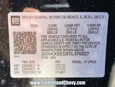 2026 Chevrolet Equinox ACTIV