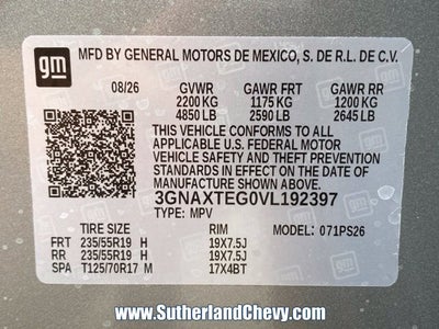 2027 Chevrolet Equinox RS