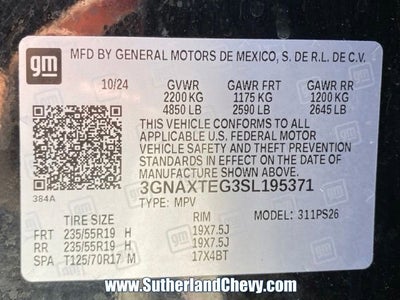 2025 Chevrolet Equinox RS