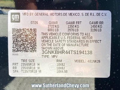 2026 Chevrolet Blazer 2LT