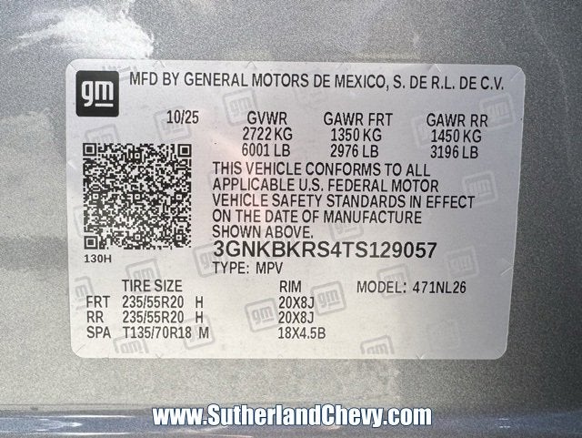 2026 Chevrolet Blazer RS