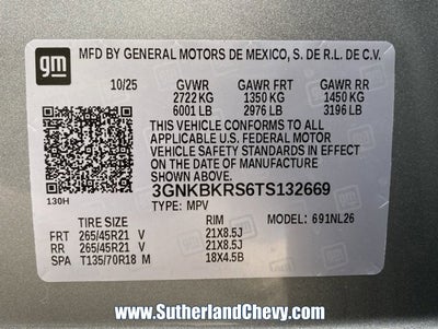 2026 Chevrolet Blazer RS