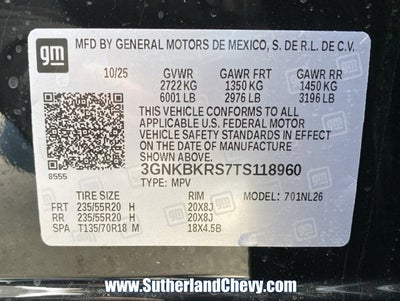 2026 Chevrolet Blazer RS