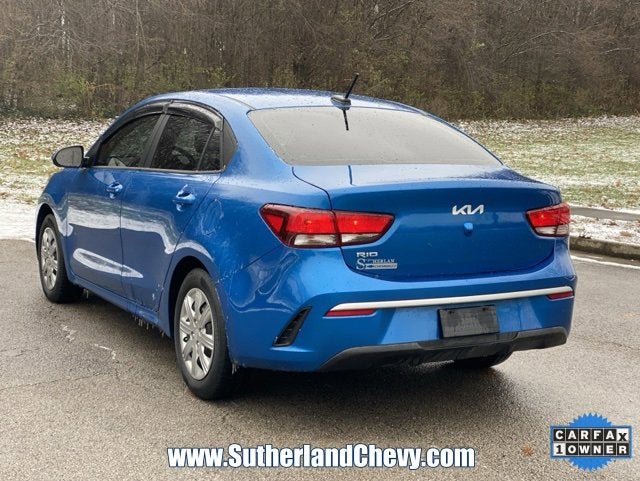 2022 Kia Rio S