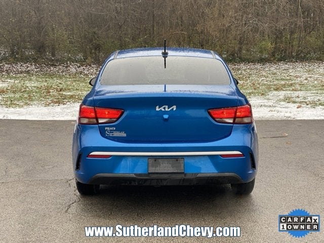 2022 Kia Rio S