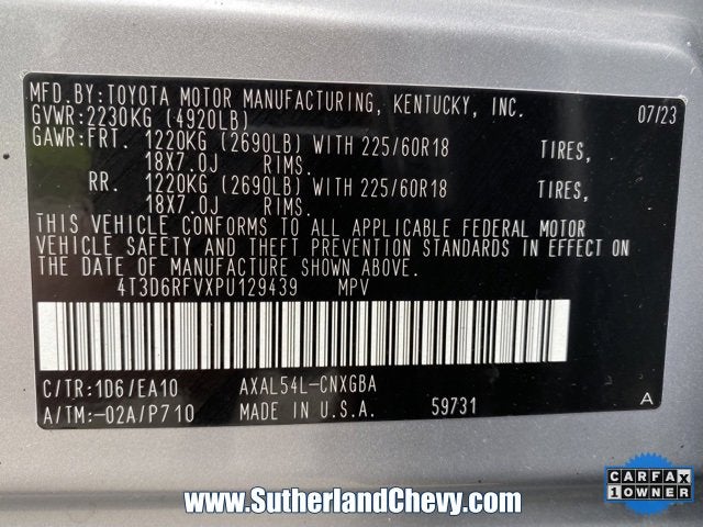 2023 Toyota RAV4 Hybrid Limited