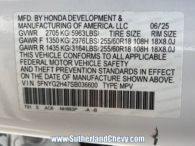 2025 Honda Pilot EX-L