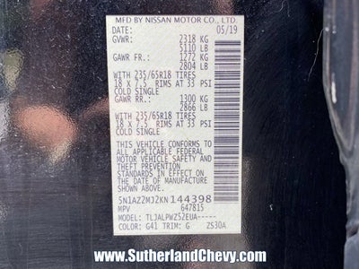 2019 Nissan Murano S