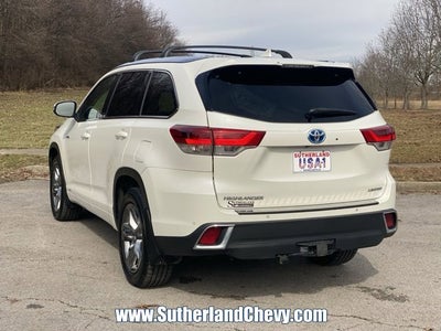 2019 Toyota Highlander Hybrid Limited