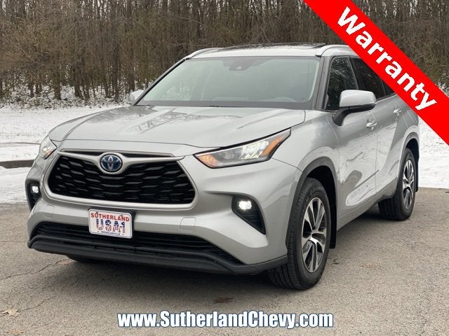 2022 Toyota Highlander Hybrid XLE