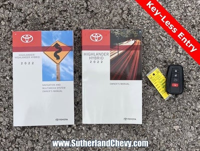 2022 Toyota Highlander Hybrid XLE