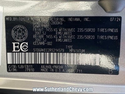 2024 Toyota Sienna LE