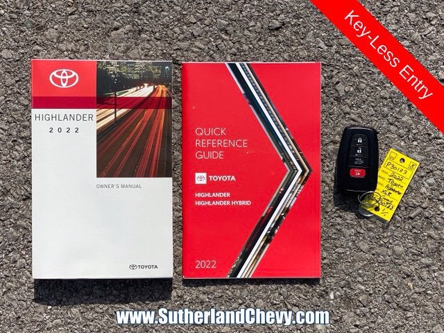 2022 Toyota Highlander XLE
