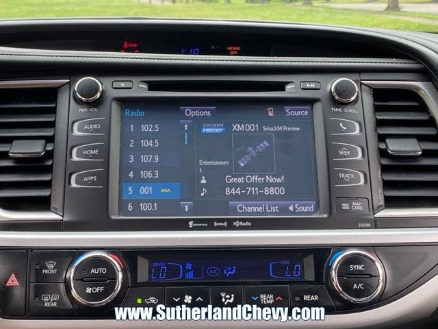 2019 Toyota Highlander SE