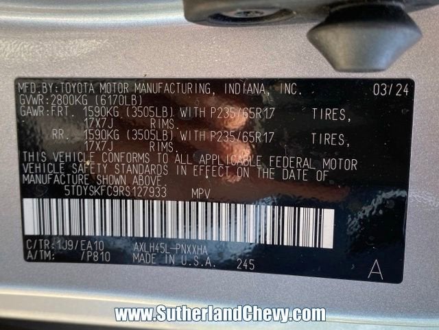 2024 Toyota Sienna XLE