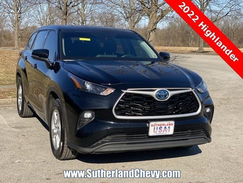2022 Toyota Highlander Hybrid LE