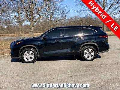 2022 Toyota Highlander Hybrid LE