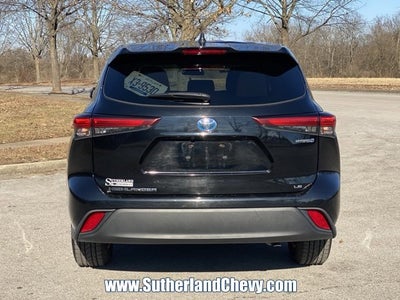 2022 Toyota Highlander Hybrid LE