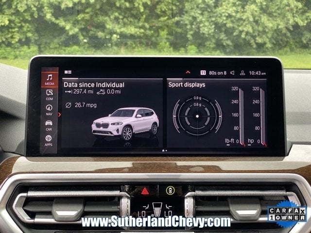 2022 BMW X3 xDrive30i