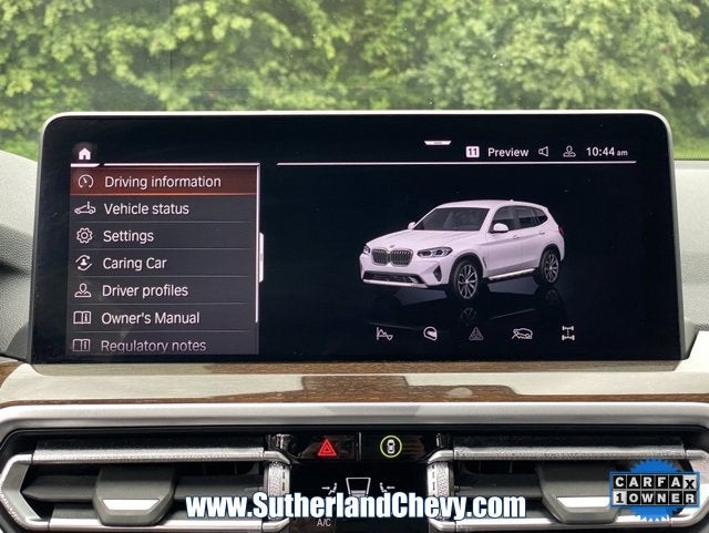 2022 BMW X3 xDrive30i