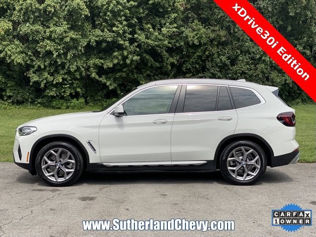 2022 BMW X3 xDrive30i