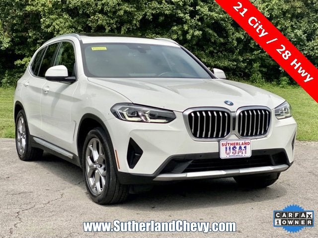 2022 BMW X3 xDrive30i