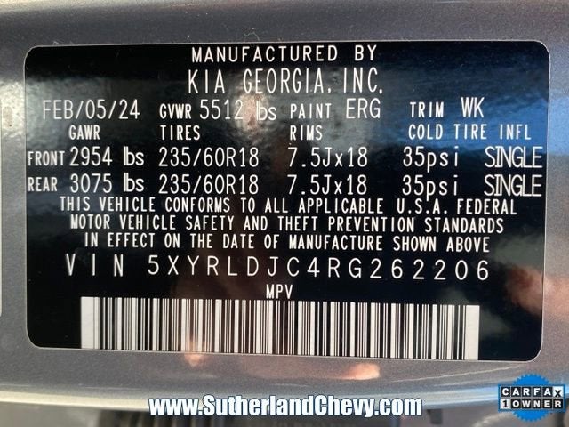 2024 Kia Sorento S