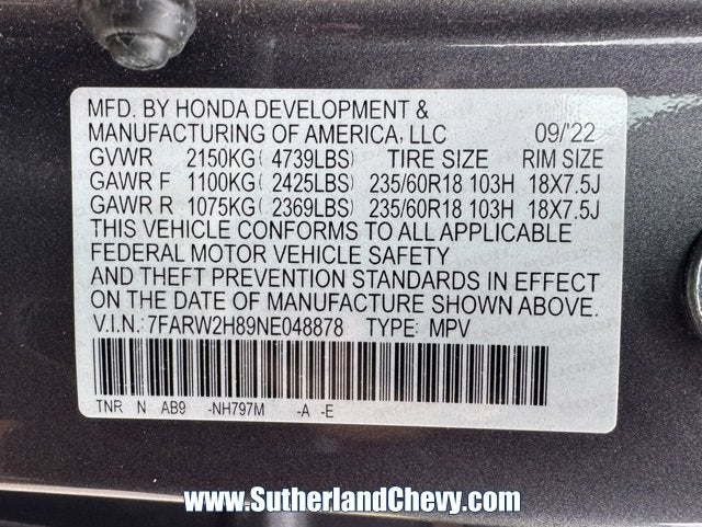 2022 Honda CR-V EX-L