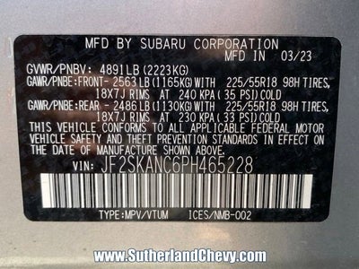 2023 Subaru Forester Limited