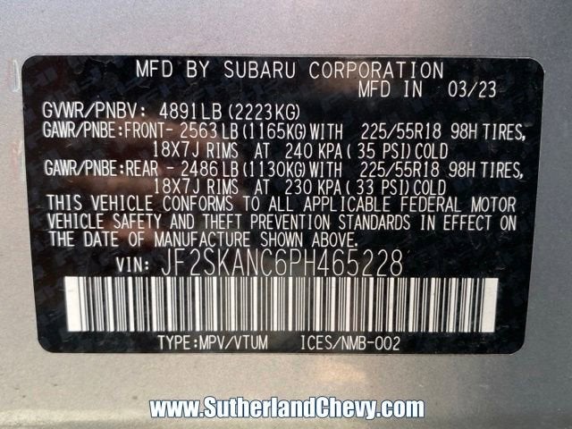2023 Subaru Forester Limited
