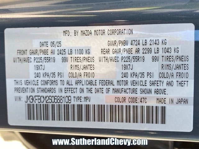 2025 Mazda Mazda CX-5 2.5 S Carbon Edition