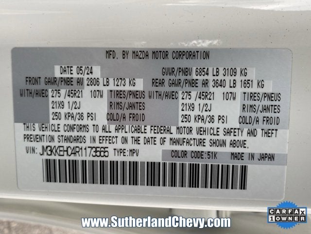 2024 Mazda Mazda CX-90 3.3 Turbo S Premium Plus