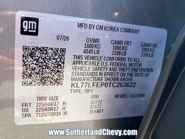 2026 Chevrolet Trax LS