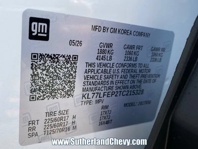 2026 Chevrolet Trax LS