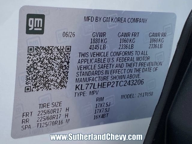 2026 Chevrolet Trax LT