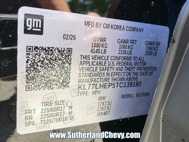 2026 Chevrolet Trax LT