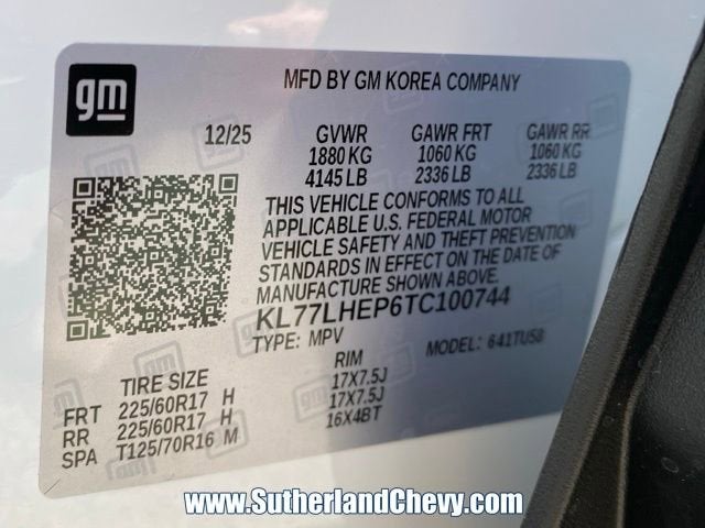 2026 Chevrolet Trax LT