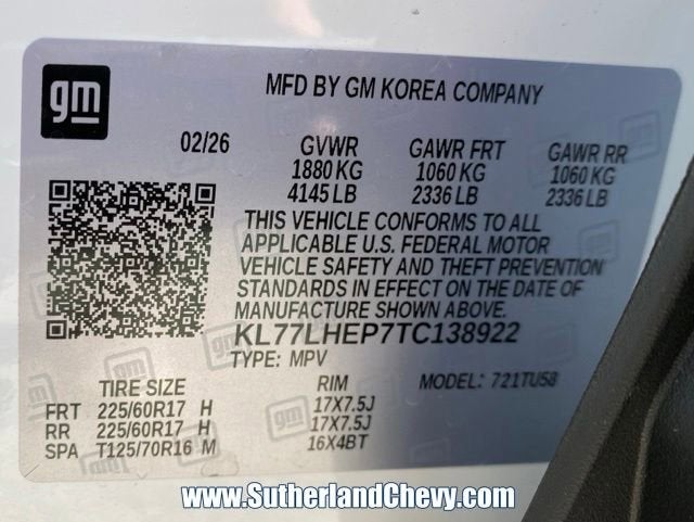 2026 Chevrolet Trax LT