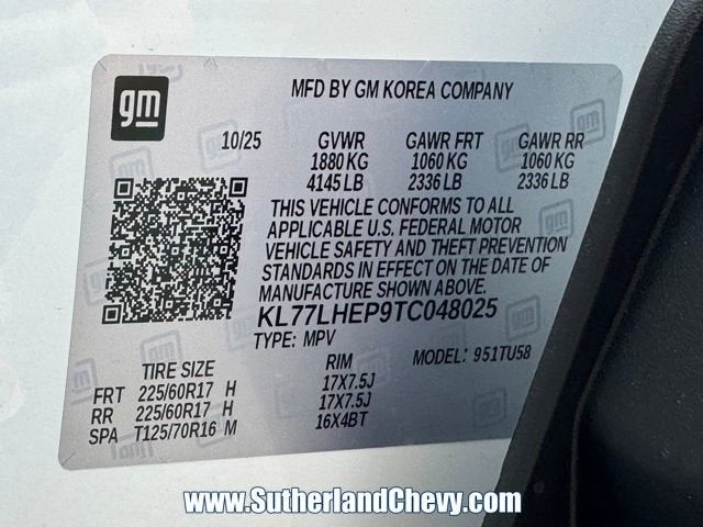 2026 Chevrolet Trax LT