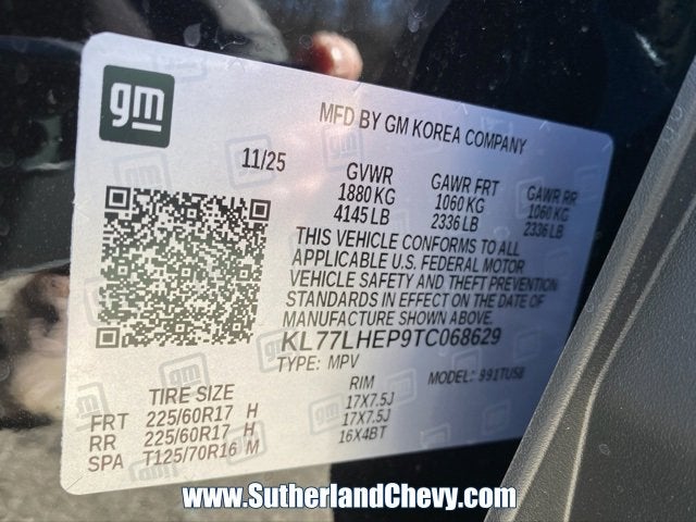 2026 Chevrolet Trax LT