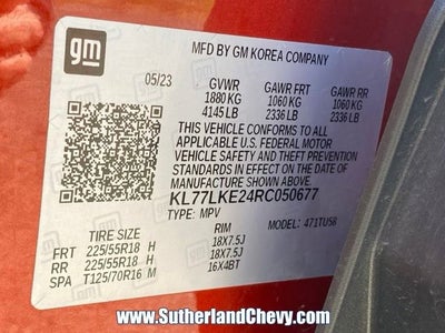 2024 Chevrolet Trax ACTIV