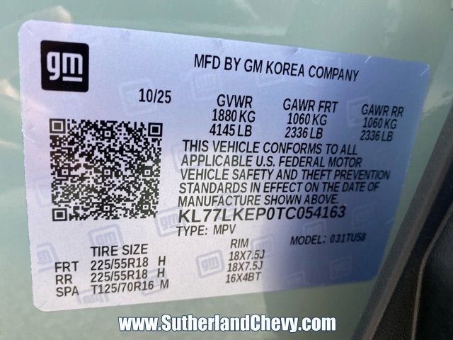 2026 Chevrolet Trax ACTIV