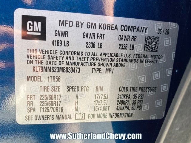 2021 Chevrolet Trailblazer LS