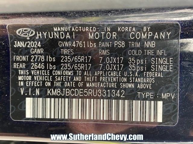 2024 Hyundai Tucson SEL