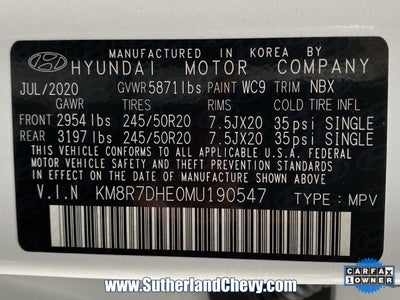 2021 Hyundai Palisade Calligraphy